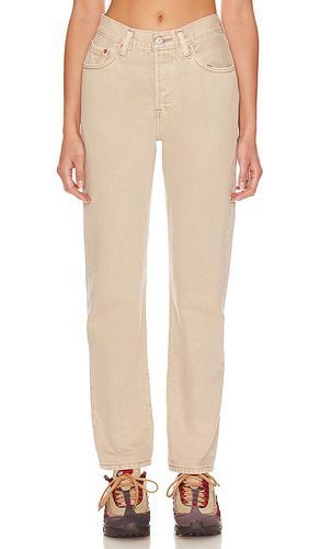 Jean pierna recta 501 straight en color beige talla 23 en - Beige. Talla 23 (también en 27, 29) - LEVI'S - Modalova