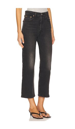 Ribcage Straight Ankle Jeans in Black. - size 24 (also in 25, 26, 28, 29, 30) - LEVI'S - Modalova
