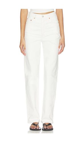 Ribcage Full Length Straight in White. - size 24 (also in 25, 26, 30) - LEVI'S - Modalova