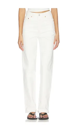 Ribcage Full Length Straight in White. - size 27 (also in 29, 30, 31) - LEVI'S - Modalova