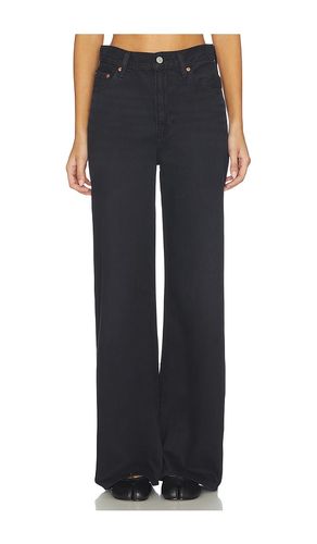 Ribcage Wide Leg Jeans in Black. - size 24 (also in 27, 28, 29) - LEVI'S - Modalova
