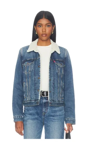 Original Sherpa Trucker Jacket in Blue. - size XS (also in S, M, L, XL) - LEVI'S - Modalova