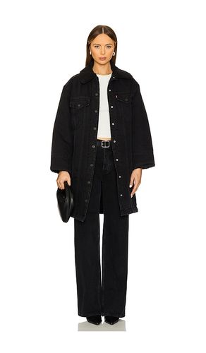 Longline Padded Trucker in Black. - size L (also in M, S, XS) - LEVI'S - Modalova