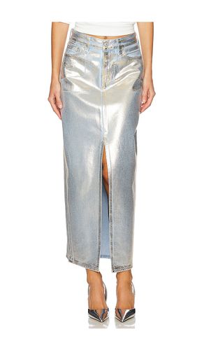 Column Skirt in Metallic Silver. - size 24 (also in 25, 26, 27, 28, 29, 30, 31) - LEVI'S - Modalova