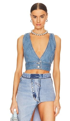 Raine Denim Crop Top in Blue. - size M (also in S, XL) - LEVI'S - Modalova