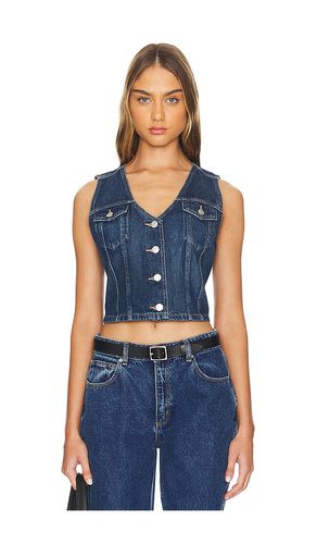 Bella Denim Corset Top in Blue. - size L (also in M, S) - LEVI'S - Modalova