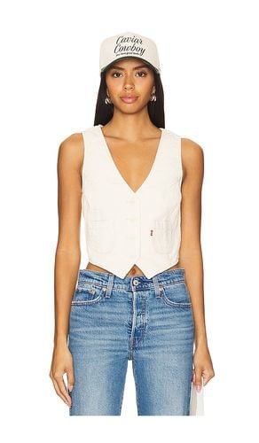 Tailored Vest in Ivory. - size L (also in M, S, XL) - LEVI'S - Modalova