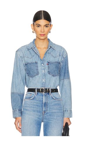 Teodora Western Shirt in Blue. - size L (also in M, S) - LEVI'S - Modalova