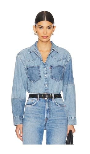 Teodora Western Shirt in Denim-Medium. - size S (also in XS) - LEVI'S - Modalova