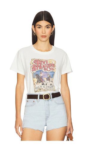 Western Archival Graphic Boxy Tee in White. - size L (also in M, S, XS) - LEVI'S - Modalova