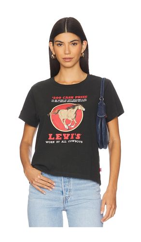 Western Archival Graphic Boxy Tee in Black. - size L (also in M, S, XS) - LEVI'S - Modalova