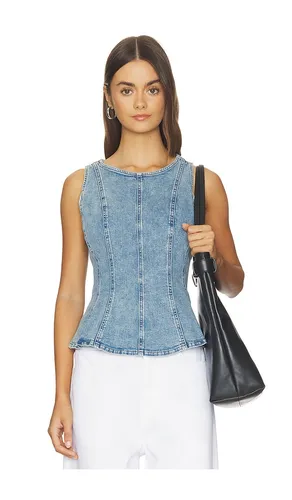 Leighton Peplum Top in Blue. - size M (also in XS) - LEVI'S - Modalova