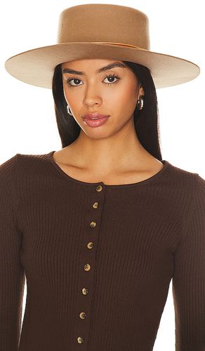 Sombrero de lana michelle en color marrón talla all en - Brown. Talla all - Lele Sadoughi - Modalova