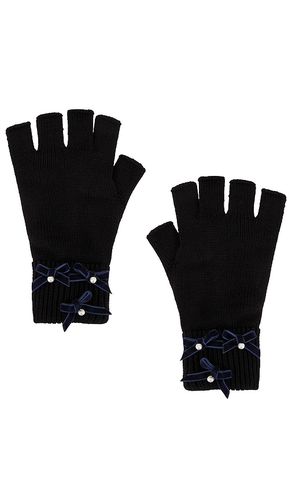 Guantes bow embellished fingerless en color negro talla all en - Black. Talla all - Lele Sadoughi - Modalova