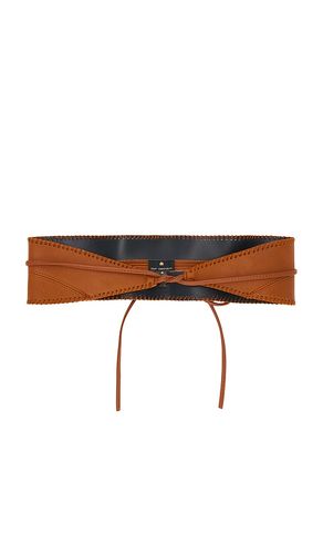 Lele Sadoughi Bonnie Belt in Brown - Lele Sadoughi - Modalova