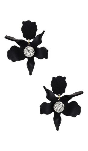 Pendientes crystal lily en color negro talla all en - Black. Talla all - Lele Sadoughi - Modalova