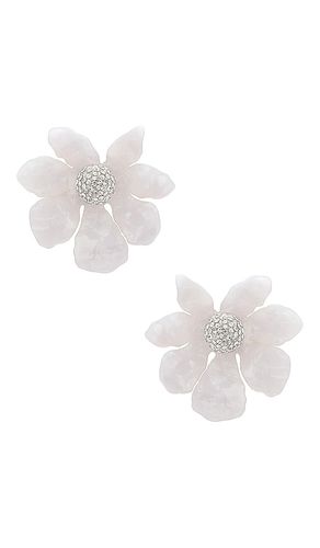 Wildflower Button Earrings in - Lele Sadoughi - Modalova