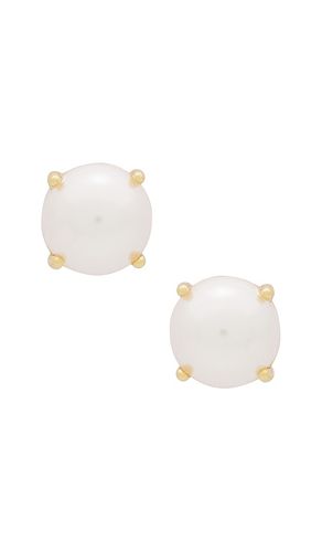 Pendientes de tachuela ashford pearl en color ivory talla all en - Ivory. Talla all - Lele Sadoughi - Modalova