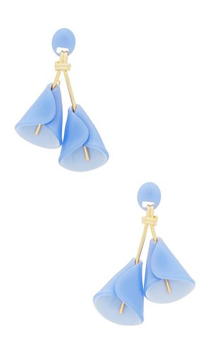 Pendientes calla lily en color azul talla all en - Blue. Talla all - Lele Sadoughi - Modalova