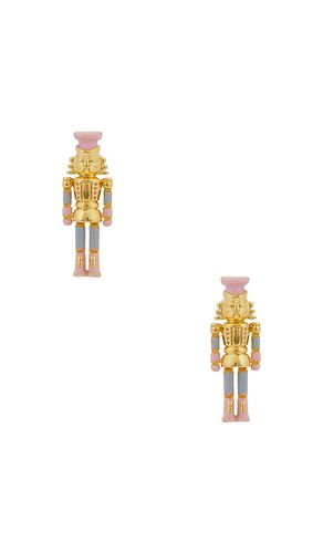 Nutcracker Button Earrings in - Lele Sadoughi - Modalova