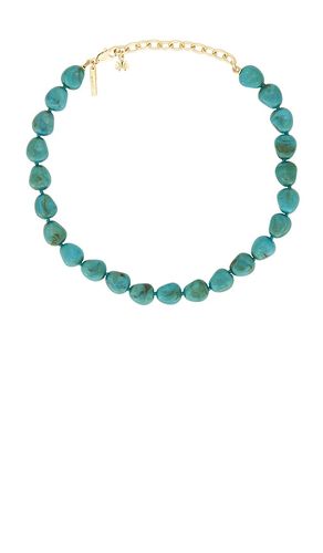Baroque Turquoise Collar Necklace in - Lele Sadoughi - Modalova