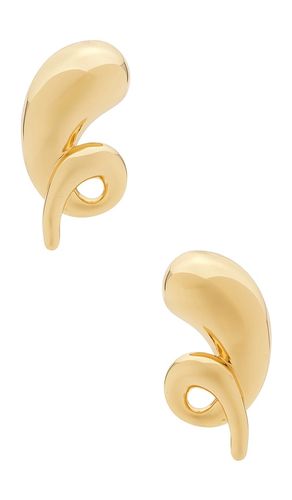 Twirly button stud earrings in color metallic size all - Lele Sadoughi - Modalova