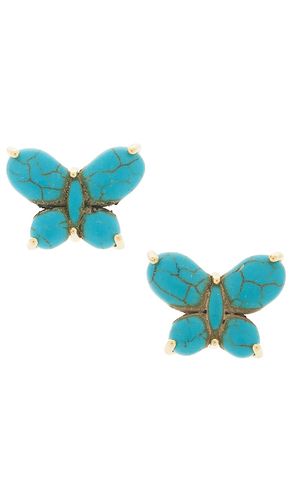 Butterfly stud earrings in color size all - Lele Sadoughi - Modalova