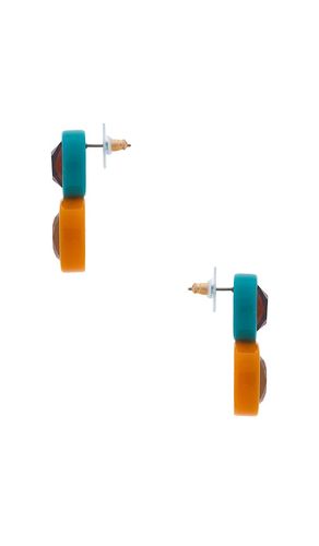 Gem Duo Earrings in , - Lele Sadoughi - Modalova