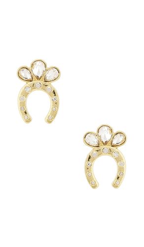 Horseshoe Stud Earrings in - Lele Sadoughi - Modalova
