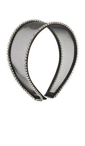 Ella Mesh Crystal Headband in - LELET NY - Modalova