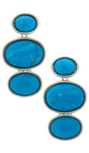 Vega Stone Linear Earrings in - LELET NY - Modalova