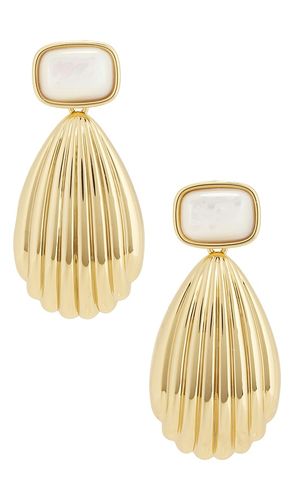Chiara Shell Over Taglia all. Also in d Earrings in - LELET NY - Modalova