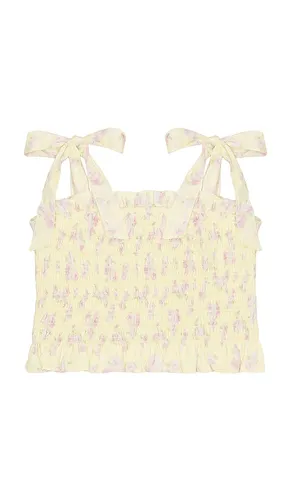 Tween Merrinelle Top in Lemon. - size 10 (also in 14, 8, 9) - LoveShackFancy - Modalova