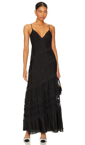 Vestido idalia en color talla 4 en - Black. Talla 4 (también en 0, 6, 8) - LoveShackFancy - Modalova