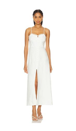 Vestido linella en color blanco talla 0 en - White. Talla 0 (también en 2, 4, 6, 8) - LoveShackFancy - Modalova