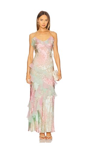 Rialto Dress in Pink,Sage. - size 0 (also in 10, 2, 4, 6, 8) - LoveShackFancy - Modalova