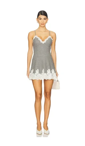 Teddi Dress in Grey. - size 10 (also in 12, 4) - LoveShackFancy - Modalova
