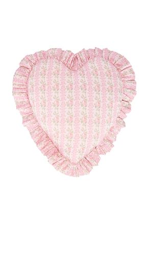 Ruffle Heart Pillow in - LoveShackFancy - Modalova