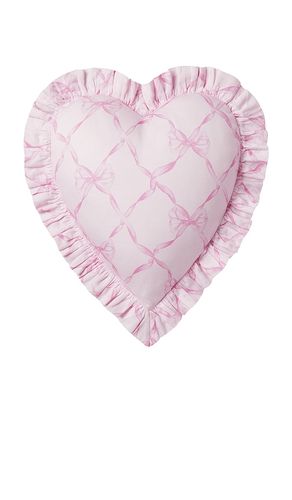 Sweetheart Ruffle Heart Pillow in - LoveShackFancy - Modalova