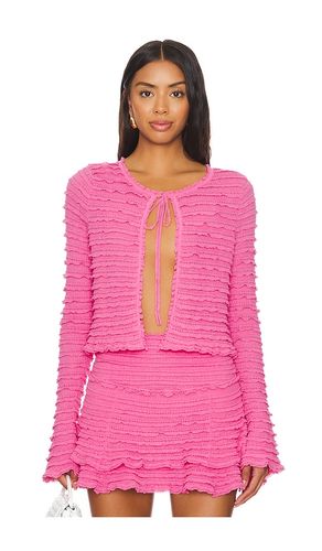 Celosia Cardigan in Pink. - size M (also in S) - LoveShackFancy - Modalova