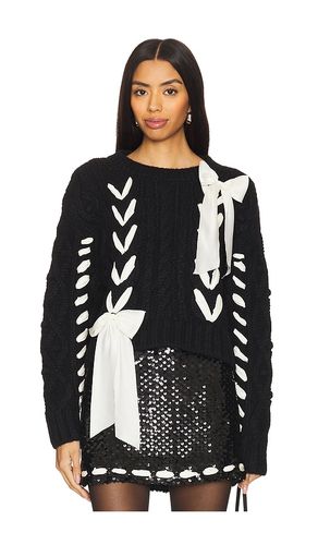 Parson Pullover in Black. - size M (also in S, XL, XS) - LoveShackFancy - Modalova