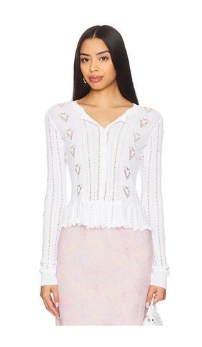 Thalia Cardigan in White. - size L (also in M, S, XL, XS, XXS) - LoveShackFancy - Modalova
