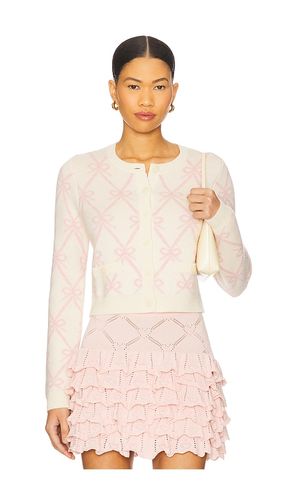 Veronika Cardigan in Rose. - size L (also in M, S, XL, XS) - LoveShackFancy - Modalova