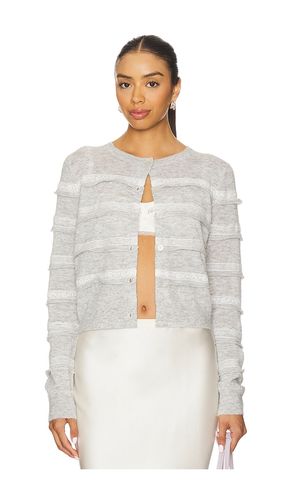 Claralise Cardigan in Grey. - size L (also in M, S, XL, XS) - LoveShackFancy - Modalova