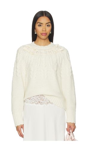 Sloanna Pullover Sweater in . Size L. Also in XL, XS - LoveShackFancy - Modalova