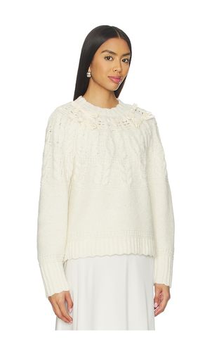 Sloanna Pullover Sweater in . Size L. Also in XL - LoveShackFancy - Modalova