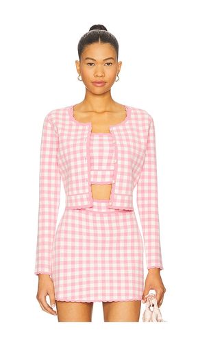 Bridgette Cardigan in Pink. - size L (also in M, S, XL) - LoveShackFancy - Modalova