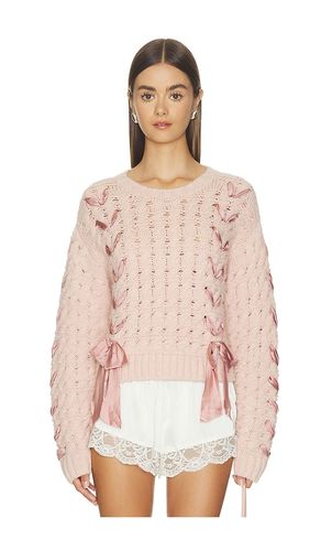 Quimby Pullover in Pink. - size L (also in M, S, XS, XXS) - LoveShackFancy - Modalova