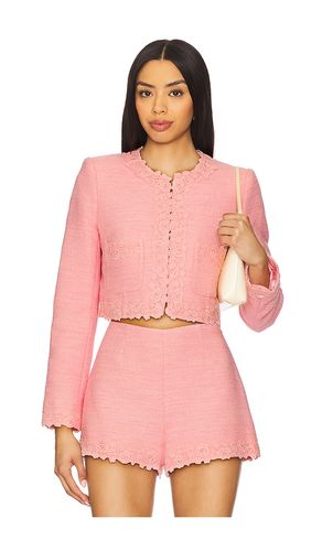 Leilana Jacket in Pink. - size 0 (also in 10) - LoveShackFancy - Modalova