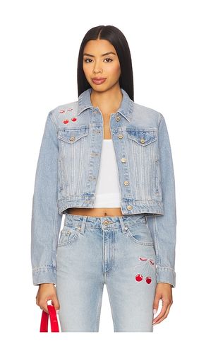 Bardot Jacket in Blue. - size M (also in S, XS) - LoveShackFancy - Modalova